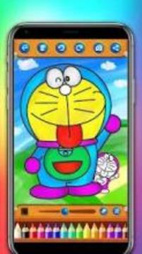 Doraemon Coloring Book For Kids And Toddlers游戏截图3