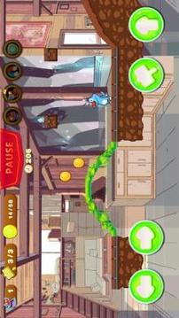 Adventure Oggy Ninja Run游戏截图1