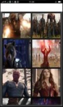 Avengers Infinity War Puzzle Games游戏截图3