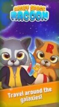 Angry Space Raccoon - Hero Adventure游戏截图2