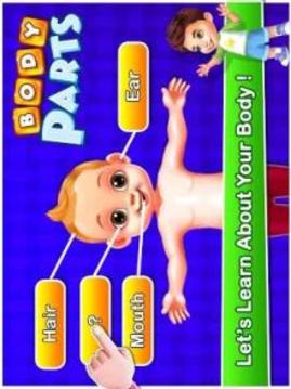 Body Parts for Kids - Human Body Parts游戏截图3