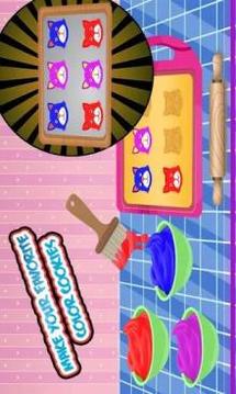 Smart Cat Cookie Maker :Cooking Factory Games游戏截图3