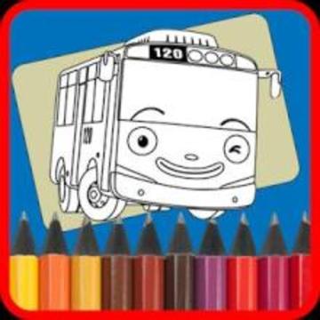 Tayo Coloring Book Free游戏截图4