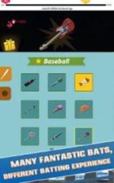 Fun Blocky Baseball Game游戏截图3