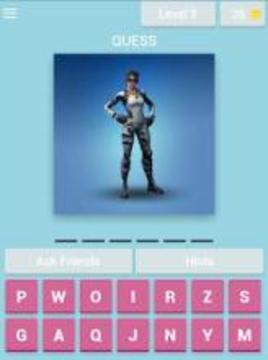 Fortnite Battle Royale Quiz游戏截图4