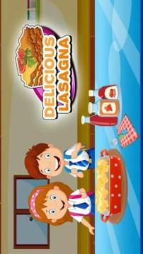 cheese Lasagna cooking : delicious food maker app游戏截图5