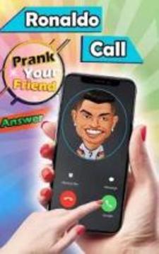 Cr7 Fake call - football prank call RMA游戏截图1