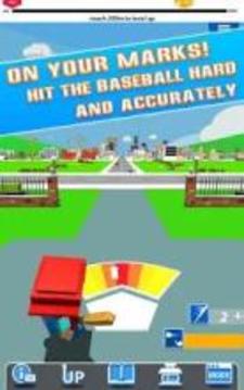 Fun Blocky Baseball Game游戏截图5