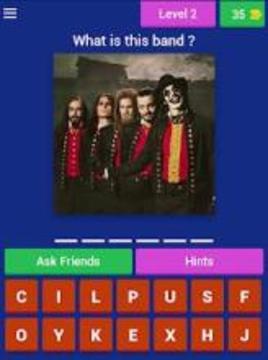 Metal Bands Quiz游戏截图5