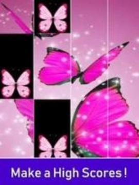 Love Pink Magic Piano Tiles Butterfly 2018游戏截图4