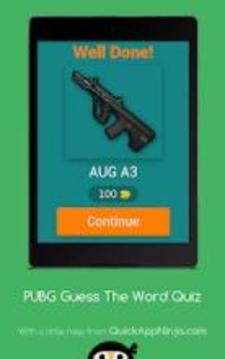 Guess The Picture Quiz For PUBG游戏截图3