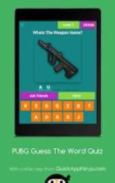 Guess The Picture Quiz For PUBG游戏截图4