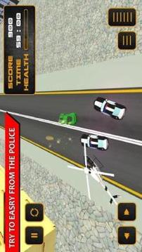 Police Chase Pursuit : City Escape Getaway游戏截图5