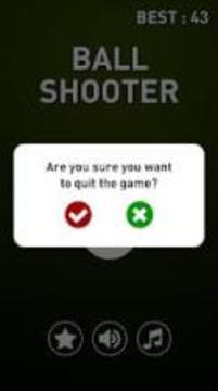 Ball Shooter - Fling Outside游戏截图1
