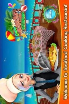 Crazy Seafood Restaurant: Grilled Fish Sushi Games游戏截图5