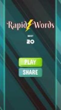 Rapid Words游戏截图3