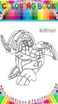 Bakugan games coloring for fans游戏截图2