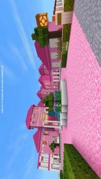 The Great Pink House map for MCPE游戏截图5