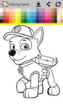 Paw Coloring Book游戏截图5