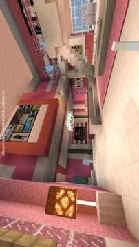 The Great Pink House map for MCPE游戏截图2