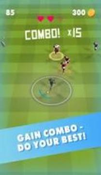 Soccer Rush - Mobile Dribbling Arcade游戏截图1