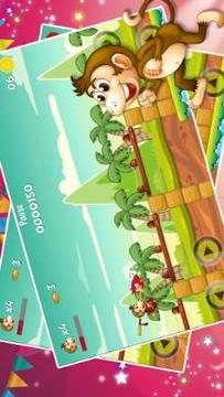 Chimpanzee Monkey Adventure Game游戏截图1