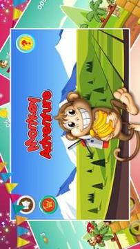 Chimpanzee Monkey Adventure Game游戏截图2