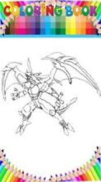 Bakugan games coloring for fans游戏截图3