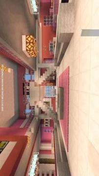 The Great Pink House map for MCPE游戏截图3