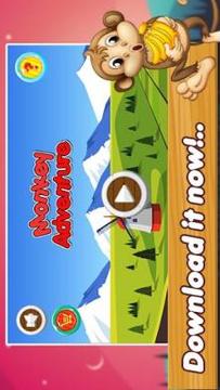 Chimpanzee Monkey Adventure Game游戏截图4