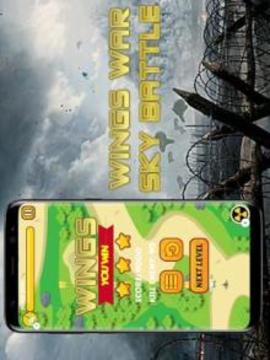 Wings War Sky Battle游戏截图2