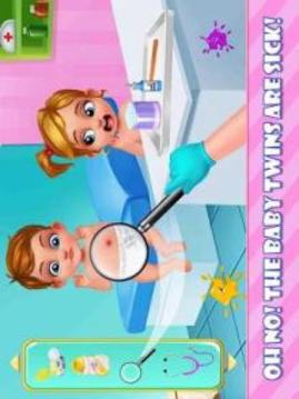 Newborn Sweet Baby Twins 2: Baby Care & Dress Up游戏截图3