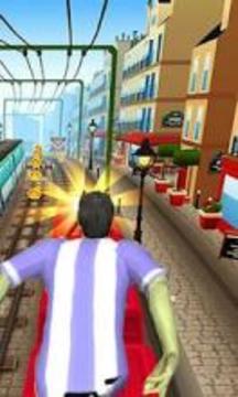 Subway Hero Soccer 2018 - Endless Run 3D游戏截图2