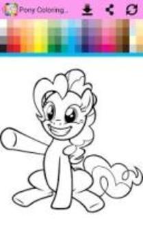 Little Pony Coloring Book游戏截图5