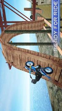 Tricky Stunt Bike Extreme Racer: Superhero游戏截图5
