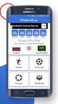 Football World Cup Schedule & Live Score 2018游戏截图3