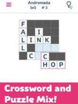 Crossy Words (Crossword+Fill-Ins+Chainword)游戏截图3