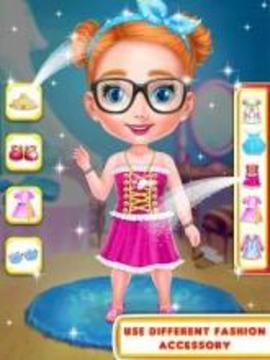 Naughty Kids Makeover - Sweet Baby Cleanup Games游戏截图1