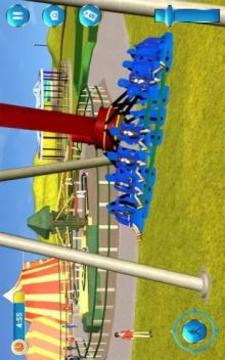 Theme Park Fun Swings Ride游戏截图5