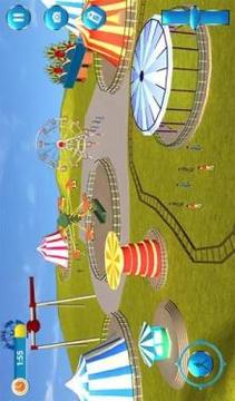 Theme Park Fun Swings Ride游戏截图2