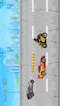 Lightning Mcqueen Traffic Racing游戏截图2