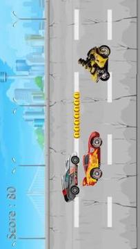 Lightning Mcqueen Traffic Racing游戏截图4