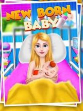 Mommy Newborn Surgery - Cute Born Girl Care游戏截图2