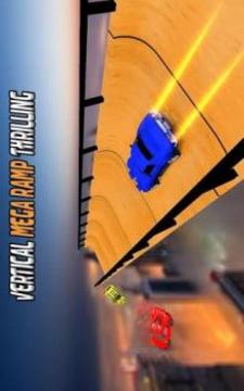 Vertical Mega Ramp Car Racing Stunts Game游戏截图3