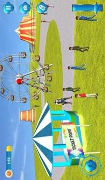 Theme Park Fun Swings Ride游戏截图1