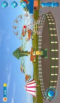 Theme Park Fun Swings Ride游戏截图3