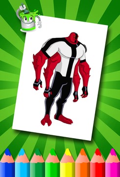 Ben 10 Colouring Book游戏截图1