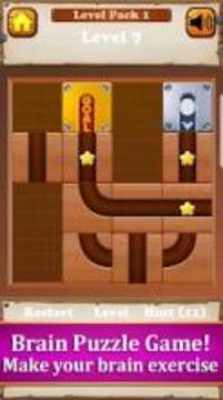 Roll a Ball: Free Puzzle Unlock Wood Block Game游戏截图3