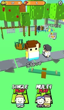 Blocky Friends: Dice Battle Ground游戏截图3