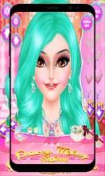 Pink Princess Mackeup Salon : Star Girl Makeover游戏截图4